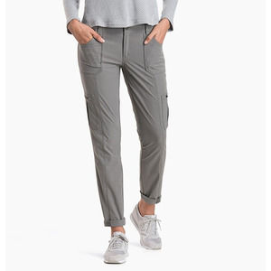 Kuhl HORIZN Nylon Skinny Pants Womens 18 Reg Cargo Hiking Outdoor Tapered Gray